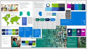 Various Power Point presentations for Microsoft in Seattle.