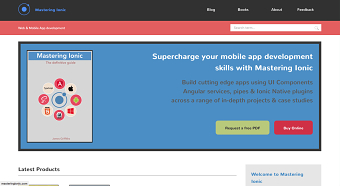 Mastering Ionic Website
