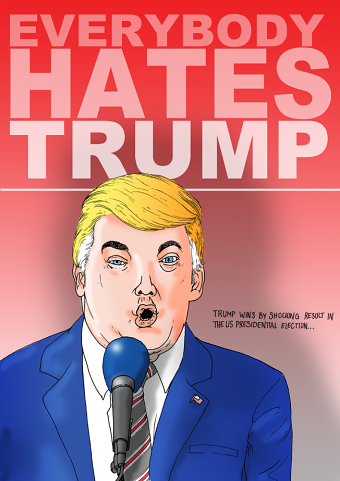 'Trump' magazine illustration