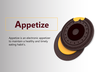 Appetize- An electronic appetizer | Product Design