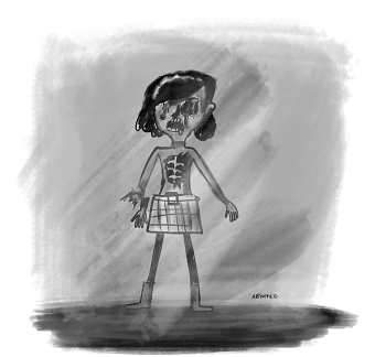 Zombie girl