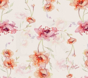 Water color flowers