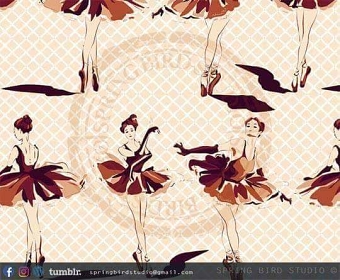 Dancing ballerinas