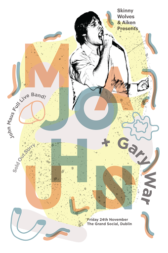JOHN MAUS / GARY WAR - Dublin, Oct 2018