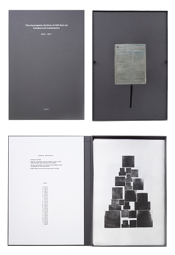 The Incomplete Archive of Gill Sans at Camberwell Letterpress