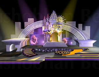 Set Designing for Indo-Bangladesh Concert