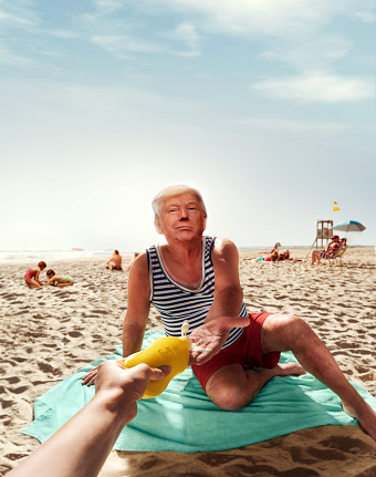 News on the beach