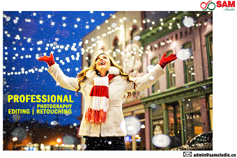 Christmas Photo Editing and Image Retouching Services