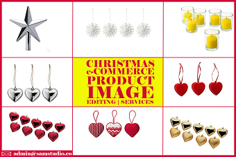 Christmas E-commerce Product Image Editing and Apparel Photo Retouching Services