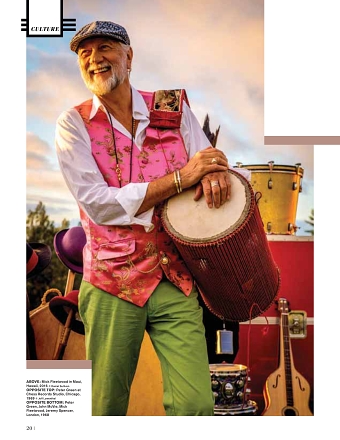 Interview with Mick Fleetwood of Fleetwood Mac, for Mayfair Times' November 17 edition