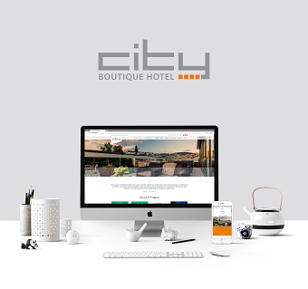 CITY HOTEL SARAJEVO/ website design/ UIX
