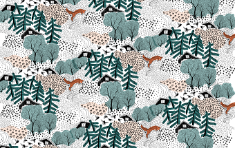 création de motifs pour la collection de vêtements A/H 2017