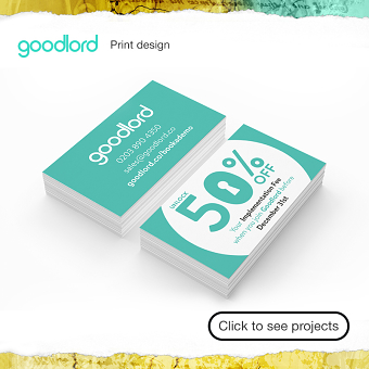 Goodlord Print design