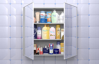 Beauty Publicity for Recycle Now Consumer Recycling Campaign