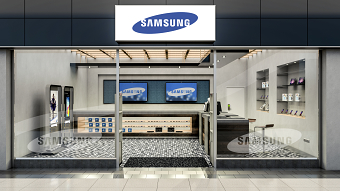 Shopping mall interior and visualization