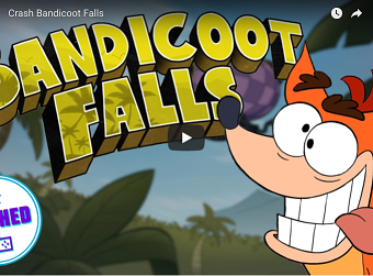 Crash Bandicoot Falls