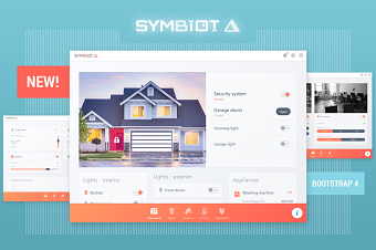 SYMBIOT Delta - Bootstrap 4 IoT theme