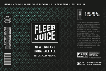 Masthead Brewing Label Design