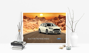 Simulation of Ford ad