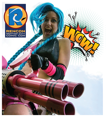 Renton Comic Con Logo