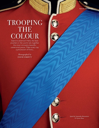 TROOPING THE COLOUR