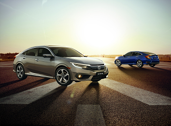 Honda Civic - Corona Test Rendering