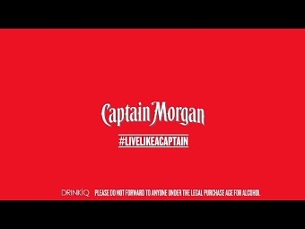 Captain Morgan and Lady Leshurr #LiveLikeACaptain