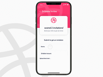 Dribbble App