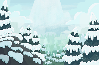 Mountain Beyond the Trees
