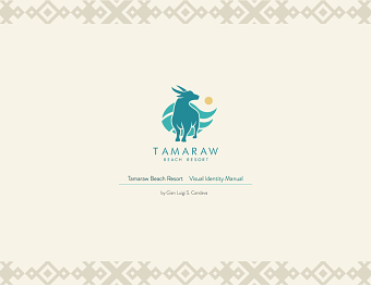 Tamaraw Beach Resort Identity Style Guide (Thesis Version)