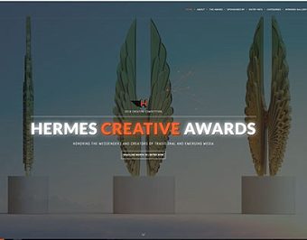Hermes Creative Awards Design process