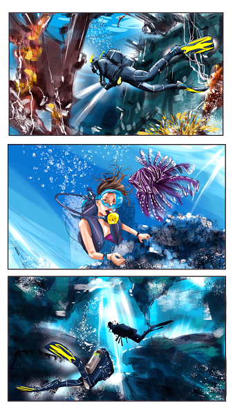 dive