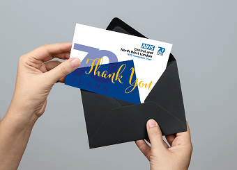 Thank you card for Nurses' Day