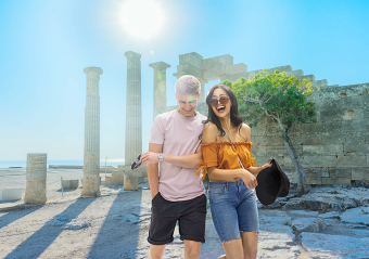 Young travel lifestyle