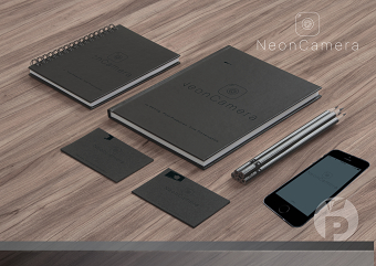 Neon Camera Corporate Branding