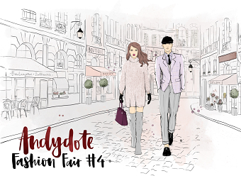 Fashion illustration for Andydote Fashion fair
