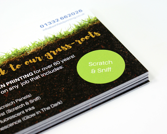 Scratch & Sniff Postcards - Ashfield Printing Derby