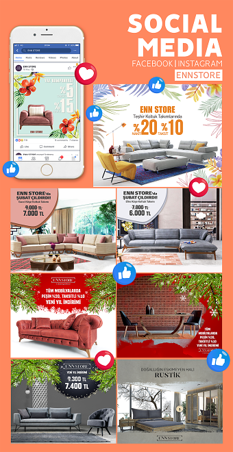 Enn Store Social Media Designs