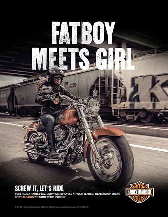 Harley-Davidson Print Campaign