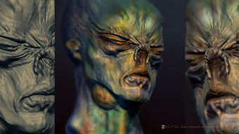 Alien creature Concept Design