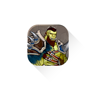 Fantasy Game Concept Art Characters and World Map
