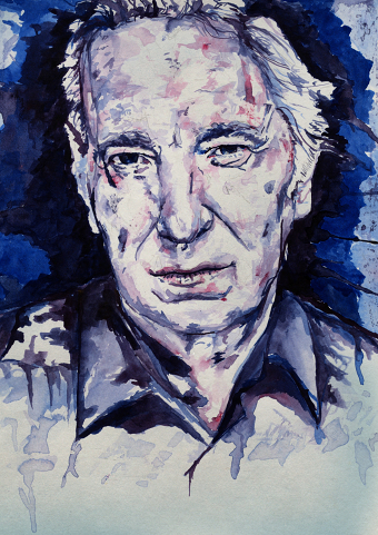 Alan Rickman Portrait