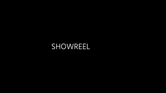 Showreel Xavier Carbo