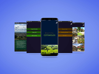 Beautiful Cotswolds App Prototype