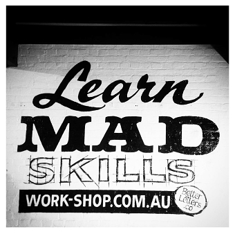 Better Letters signpainting workshop with Mike Meyer