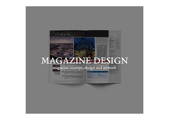 Magazine design and layout