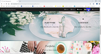 Wedding Planner Website