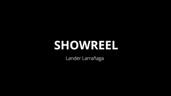 Lander Larrañaga - Design, illustration and Motion Graphics Showreel