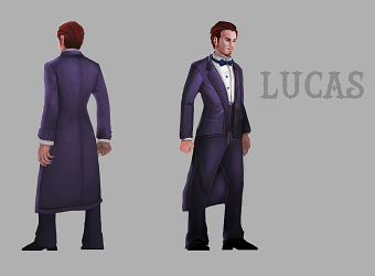 character design for diary of hemomancer