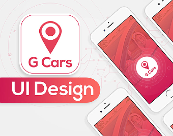 G cars app UI desgin